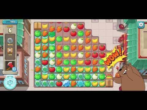 We Bare Bears Match3 Repairs Level 1452 - No Boosters