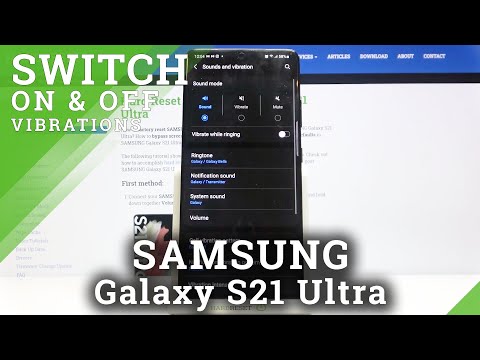 How to Change Vibration Intensity in SAMSUNG Galaxy S21 Ultra – Customize Vibrations Settings