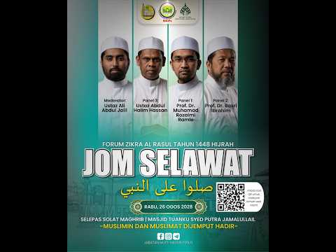 (🔴LIVE) 26-08-2026 Forum ZIkra Al-Rasul | Prof Dr. Rozaimi, Prof Dr. Basri, Ust. Halim & Ustaz Ali
