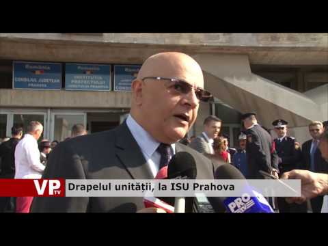 Drapelul unității, la ISU Prahova