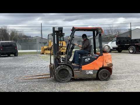 2014 Doosan Propane Forklift Pro 5
