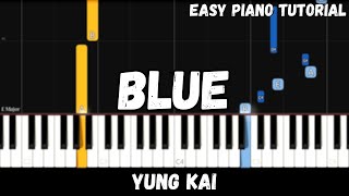 Download lagu Yung Kai - Blue (Easy Piano Tutorial) mp3