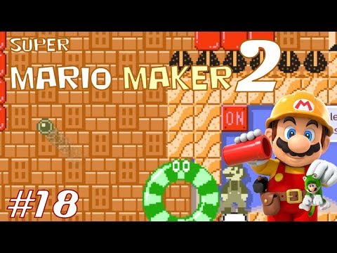 Super Mario Maker 2 - Non-commentary - Trickshot Temple