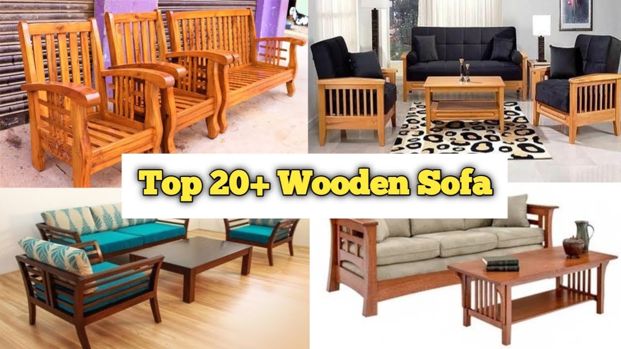 Top 15+ modern wooden sofa set designs for living room | simple wooden sofa set | luxury sofa design