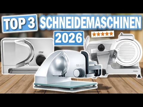 TOP 3 SCHNEIDEMASCHINEN 2026 | Top 3 Elektrische Schneidemaschinen im Vergleich