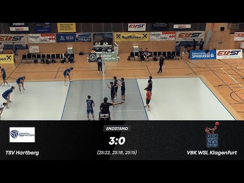 TSV Raiffeisen Hartberg - VBK Kelag Wörther-See-Löwen Klagenfurt 3 - 0