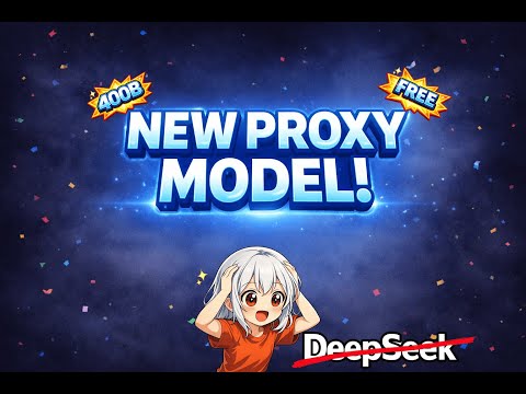 Besser als DeepSeek?! NEUES KOSTENLOSES Proxy-Modell mit 400 Milliarden Parametern und 131.000 Ko...