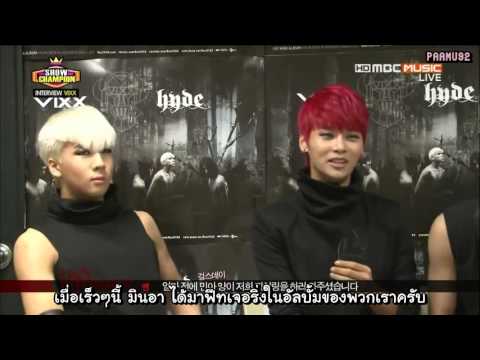 [TH SUB] 130529 Show Champion VIXX Interview