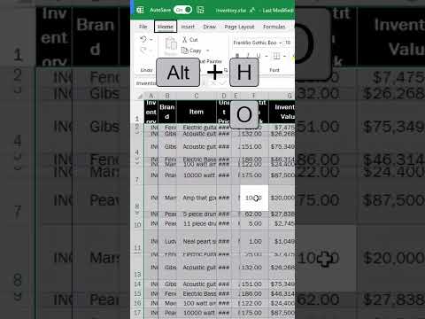 Optimize Excel: Auto-Size Rows & Columns Easily