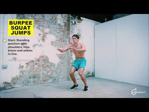 Burpee Squat Jumps