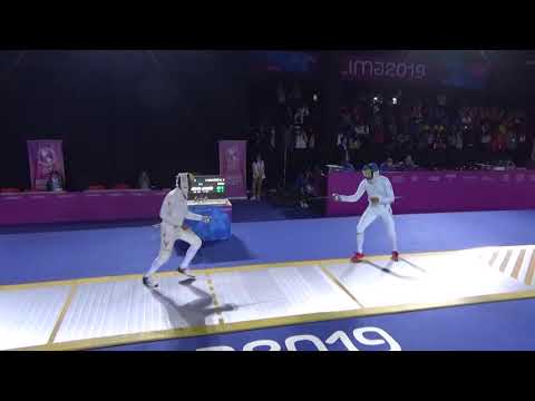 Panamerican Games SME 2019 - L8 - R Limardo VEN v Lugones ARG