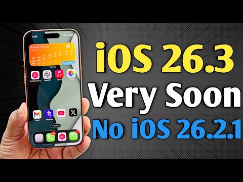 iOS 26.3 Releasing Soon  | iOS 26.2.1