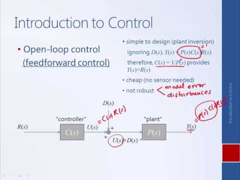 System Dynamics and Control: Module 13a - Introduction to Control