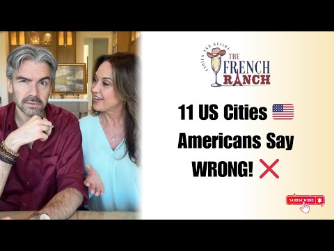 11 US Cities Americans Say WRONG! 🇺🇸🤯🇫🇷