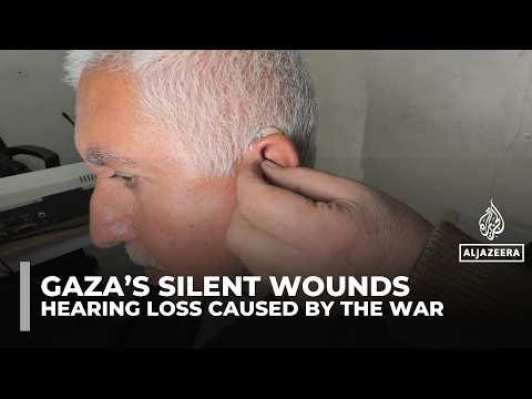 Constant Israeli air strikes in Gaza cause surge in permanent hearing loss