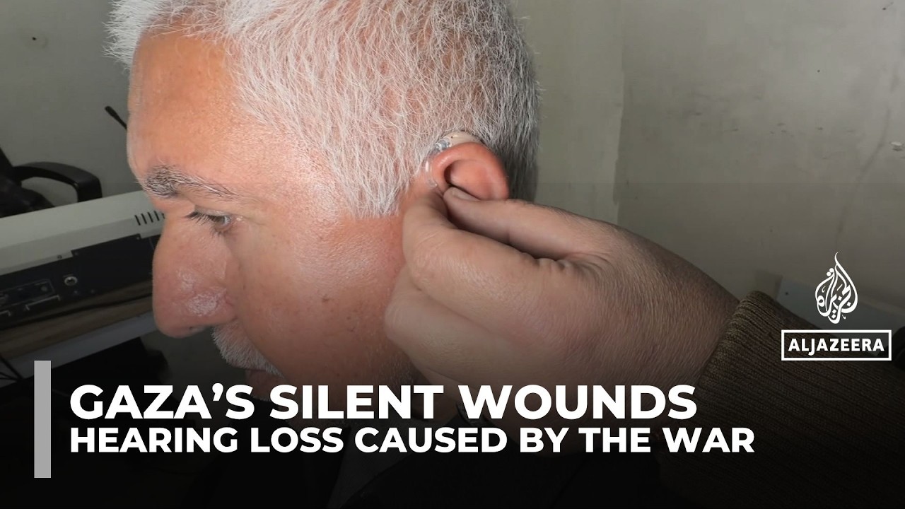 Constant Israeli air strikes in Gaza cause surge in permanent hearing loss