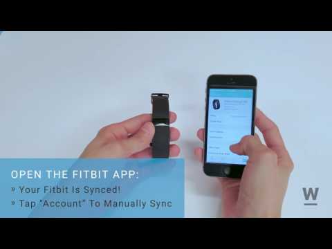 How To Sync A Fitbit - YouTube