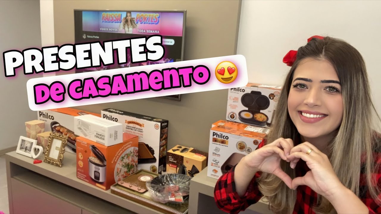 NOSSOS PRESENTES DE CASAMENTO | Só coisa linda 🎁😍 #presentes #casamento #diarionoiva