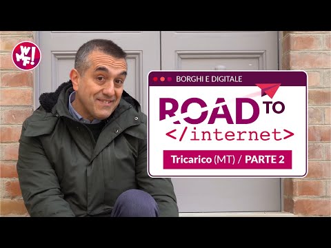 Tricarico è la terza tappa di Road to Internet, l’iniziativa all’interno del progetto "Borghi e Digitale".