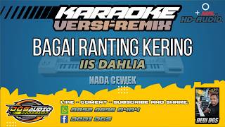 Download lagu KARAOKE. BAGAI RANTING KERING ( REMIX ) - IIS DAHLIA - NADA  CEWEK.- DGS AUDIO . mp3