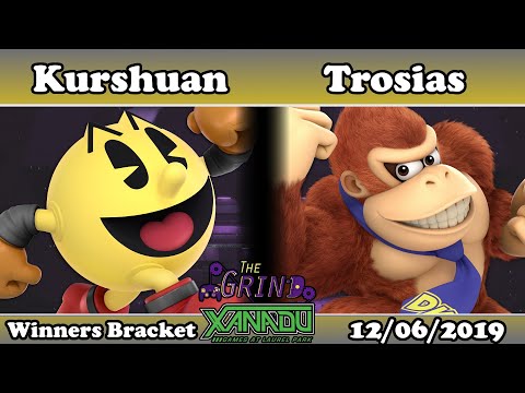 The Grind 104 Kurshaun (Pac-Man) vs Trosias (Donkey Kong) Winners Bracket
