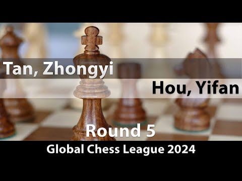 Tan, Zhongyi -- Hou, Yifan, Global Chess League 2024, Round 5, 1-0