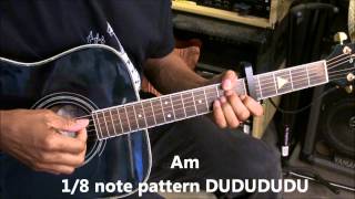 HABITS Tove Lo Guitar Strumming Pattern Help Tutorial # 237  @EricBlackmonGuitar