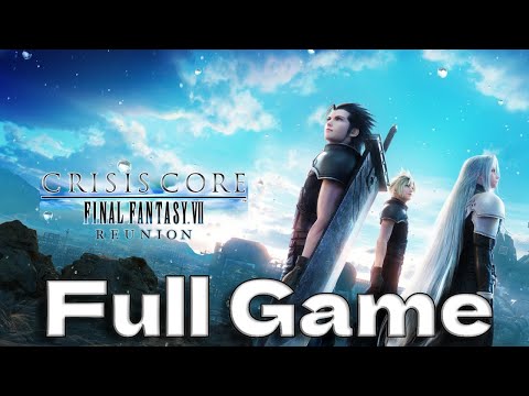 Crisis Core Final Fantasy VII Reunion – Full Game Walkthrough | No Commentary | 1440p Longplay