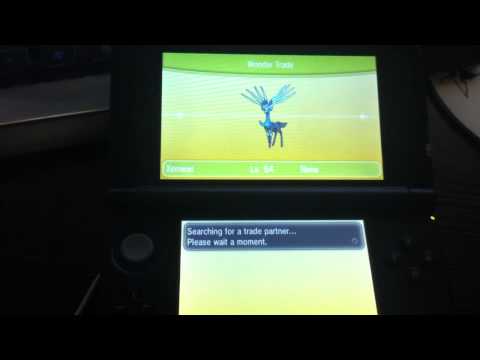 Pokemon legendary wonder trade win