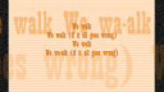 The ting tings - We walk (lyrics)