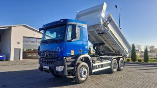 Mercedes-Benz AROCS 3336 / 6×4 / BASCULABILĂ PE 3 PĂRȚI – 5,2 M / 2x OBOANE LA