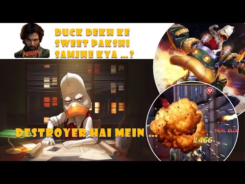 Howard the Duck Gameplay | How to use Howard the Duck | MCOC | Marvel Contest of Champion