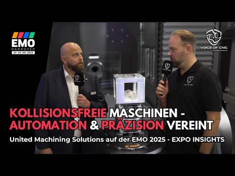 Neuheiten bei United Machining Solutions - Automation & Präzision vereint | Voice of CNC