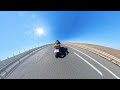 Ride 329 Insta 360 X4 Honda CBR650R 2025 Akrapovic Racing Line