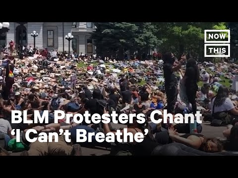 Denver Protesters Chant 'I Can't Breathe' | NowThis