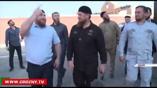 Рамзан Кадыров принял участие в открытии отделения полиции ОМВД РФ по Шалинскому району