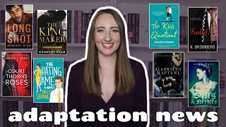 ADAPTATION NEWS: the kiss quotient, the hating game, acotar, kennedy ryan, passionflix & more
