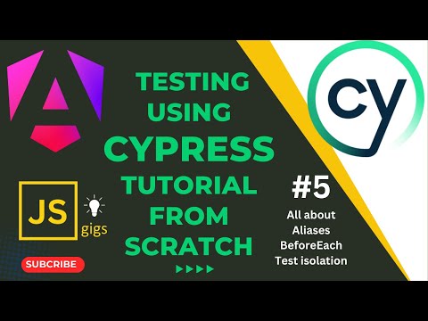 Master Cypress Testing: beforeEach, Aliases, Test Isolation, & Element Selectors Explained