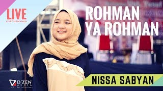 Rohman Ya Rohman - Nissa Sabyan Gambus Live Jakarta Barat