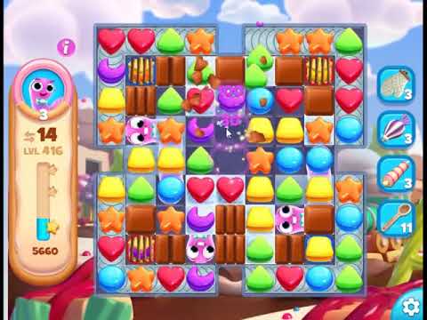 Cookie Jam Blast Level 416 - NO BOOSTERS 🍪 | SKILLGAMING ✔️