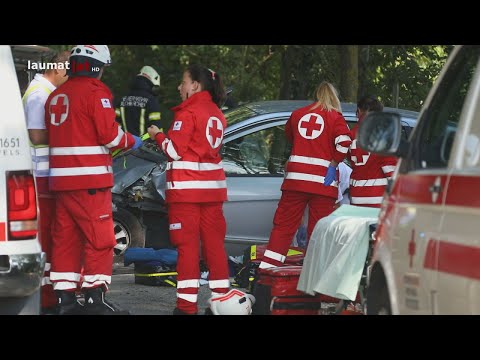 Ein Toter und drei teils Schwerverletzte bei Verkehrsunfall in Buchkirchen