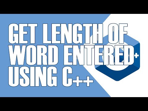 Get length of a string using C++ – Digital Freedom