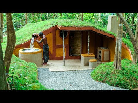 Building Jungle Craft Villa With Décor Private Living Room