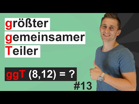 Calculating the greatest common divisor (GCD) of two numbers | Simply explained | #13