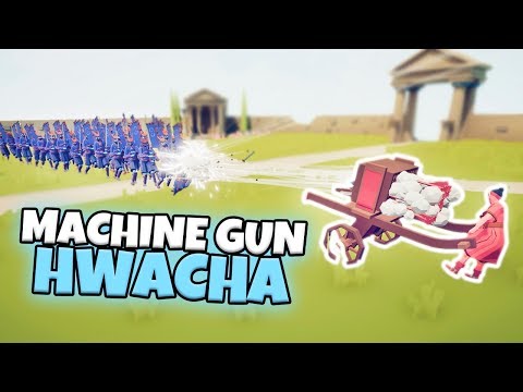 MACHINE GUN HWACHA VS EVERY FACTION | TABS MODDED GAMEPLAY