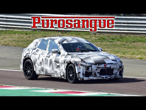 Ferrari Purosangue prueba en Fiorano