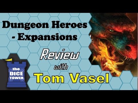 Dice Tower Reviews: Dungeon Heroes expansions