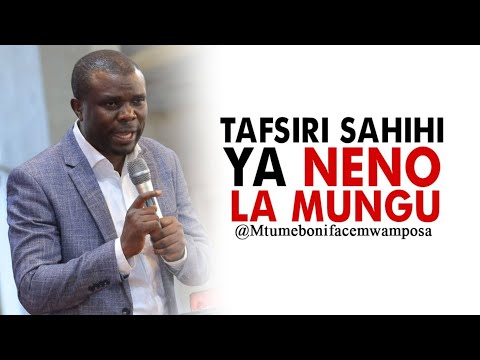 NENO LA MUNGU NI TAA .