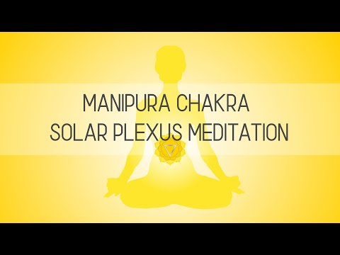 5-minute Meditation: Manipura solar plexus chakra (528 Hz sound healing)