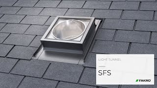 FAKRO SFS flexibilis, síküveges fénycsatorna magastetőkhöz
